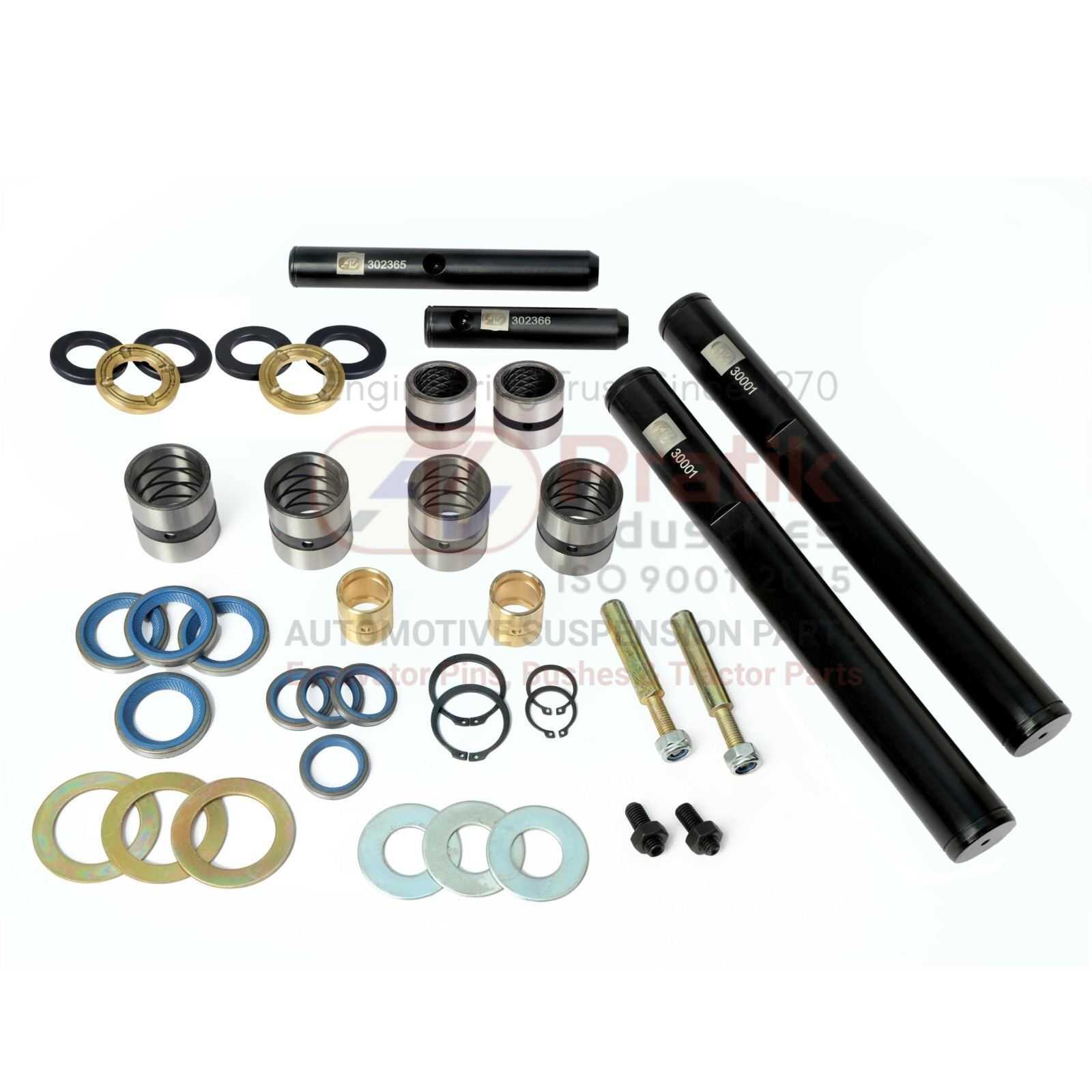 Front Axle King Pin Kit Set
